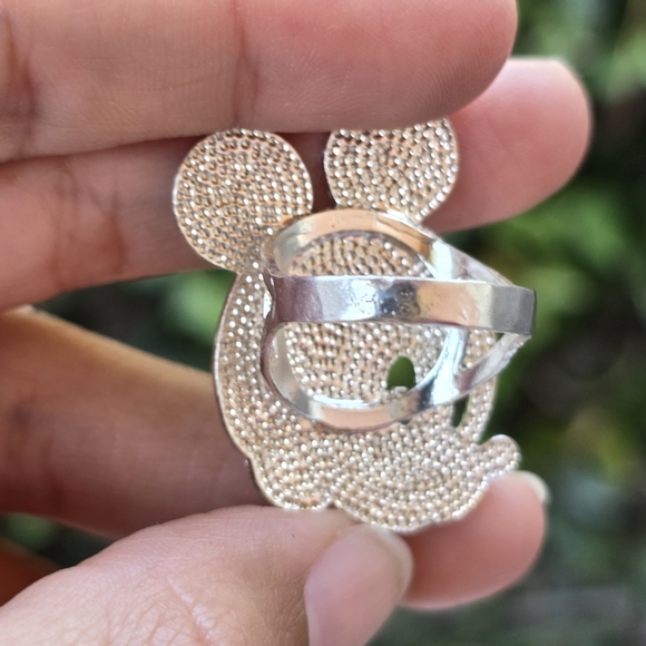 Sterling Mouse Ring - Picture 3 of 6
